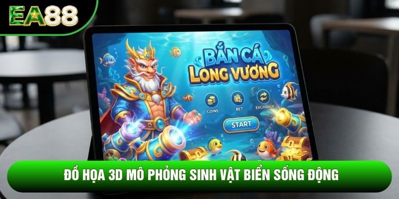 Đồ họa 3D mô phỏng sinh vật biển sống động Đồ họa 3D mô phỏng sinh vật biển sống động