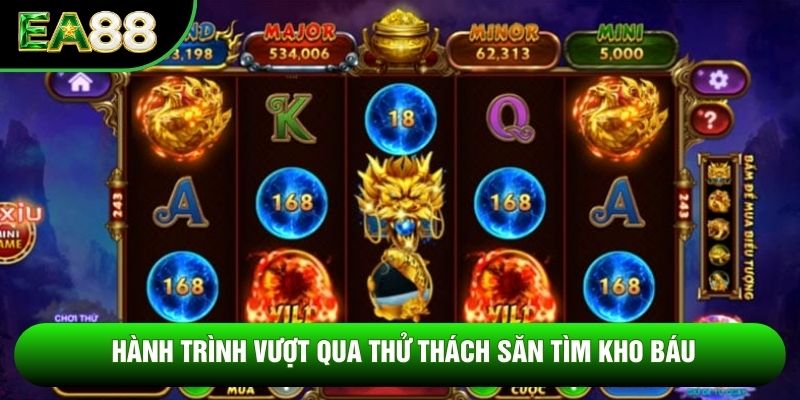 Hành trình vượt qua thử thách săn tìm kho báu