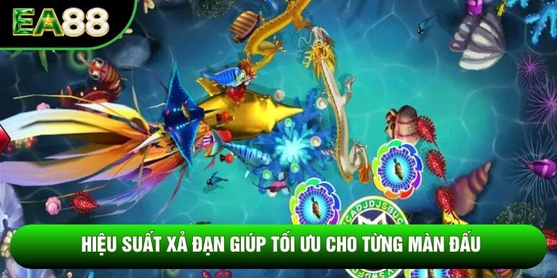 Hiệu suất xả đạn giúp tối ưu cho từng màn đấu Hiệu suất xả đạn giúp tối ưu cho từng màn đấu