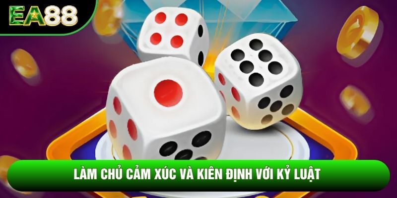 Làm chủ cảm xúc và kiên định với kỷ luật
