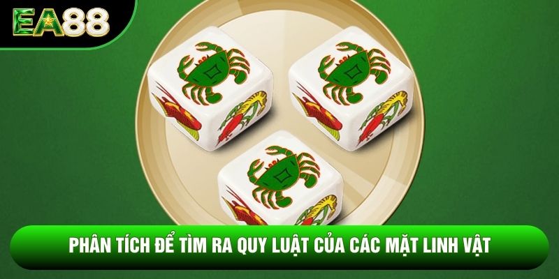 Phân tích để tìm ra quy luật của các mặt linh vật Phân tích để tìm ra quy luật của các mặt linh vật